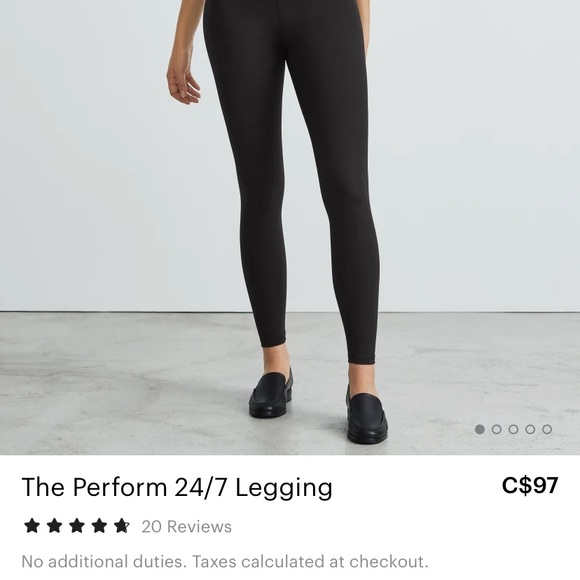 NWT 3pcs BUNDLE of Everlane Perform Leggings and Shorts - Medium - Picture 3 of 6